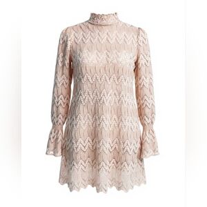 Free People Simone Crochet Lace Babydoll Dress Size XS